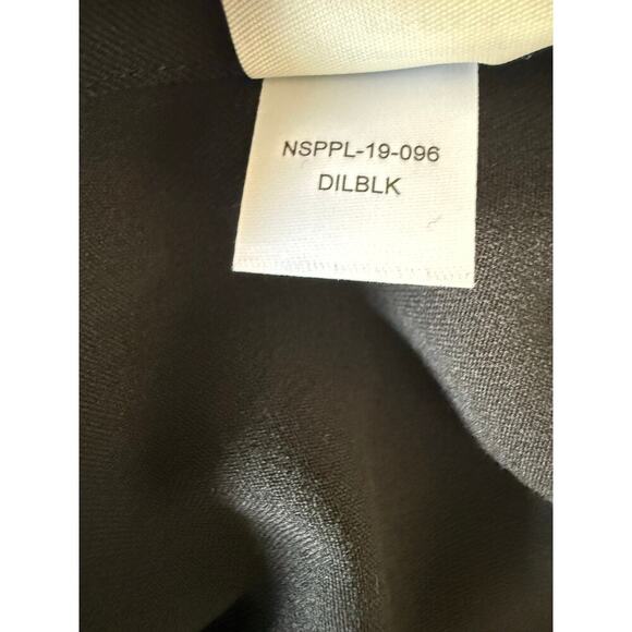 NWOT MM.LAFLEUR Solid Black Tuxedo-Style One-Button Long Slit Coat  Sz +2/US 18 - Picture 12 of 12